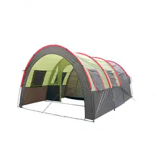 넓은 공간 캠핑 야외 아치형 텐트 캠핑 야외 행사를위한 가족 휴가 호텔 텐트