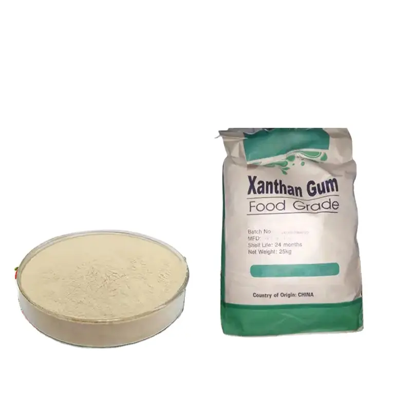 Manufaktur grosir xanthan gum food grade 200 mesh xanthan gum kosmetik grade