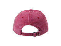 Casquette de baseball vintage à 5 panneaux pour adultes, non structurée, réglable, en denim délavé, avec boucle argentée en cuivre