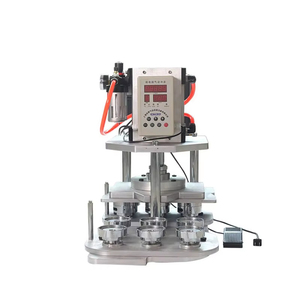 <strong>Button</strong> <strong>Making</strong> Machine 25 32 37 44 50 56 58 75mm Full-automatic 6pcs Round Mould Pneumatic <strong>Button</strong> Maker Automatic Pin Badge Maker - Product Image 6