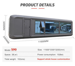 20ft 40ft <span class=keywords><strong>casa</strong></span> prefabbricata popolare all'aperto <span class=keywords><strong>casa</strong></span> Mobile ufficio Pod Apple cabina piccola <span class=keywords><strong>casa</strong></span> - Product Image 2