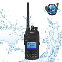 防水トランシーバーTYT MD-UV390デュアルバンドDMRハンドヘルドIP67TIERI TIER IIDMRデジタルラジオ