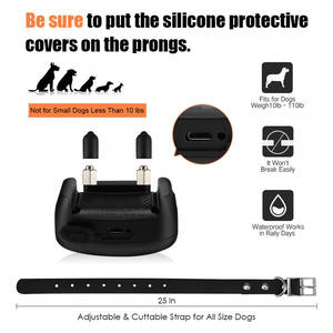 <span class=keywords><strong>Collar</strong></span> de Adiestramiento para Perros Resistente al Agua, <span class=keywords><strong>Collar</strong></span> de Choque Recargable con Alcance <span class=keywords><strong>Extra</strong></span> Amplio de 1300 pies, <span class=keywords><strong>Collar</strong></span> Eléctrico con Sonido para Perros - Product Image 3