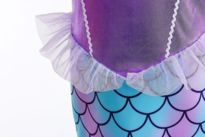 Sirenita <span class=keywords><strong>Ariel</strong></span> princesa disfraz niños vestido para niñas Cosplay niños carnaval cumpleaños fiesta ropa sirena vestido - Product Image 6