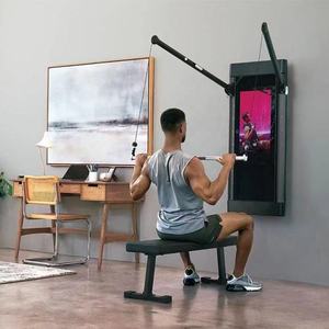 TOPTONS <b>Smart</b> Fitness <b>Mirror</b> Interactive Workouts Wall-Mounted Digital Gym Equipment Home Exercise System Compact Size Space-sav - Product Image 1