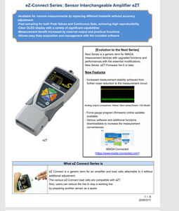 Medidor de Fuerza Digital IMADA <span class=keywords><strong>EZT</strong></span> |   Sensores Intercambiables, Sin Necesidad de Calibración - Product Image 3
