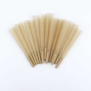 Stock 98mm 109mm Classic Brown King Size Pre-Made Cones <b>Rolling</b> Paper Tobacco Smoking Paper Cones 1000 Count <b>Box</b> Cigarette Cones - Product Image 2