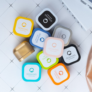 Scented <b>Candle</b> Mini <b>Square</b> Tin Cans Colorful Fragrance Samples Fresh Air Solid Wax <b>Candles</b> - Product Image 3