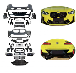 Tốt BodyKit cho BMW <span class=keywords><strong>X4</strong></span> 2018 2021 nâng cấp lên G02 x4m bộ phận phía trước Bumper khuếch tán và ống xả cho cổ điển auoto phần - Product Image 1