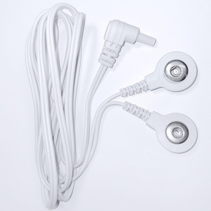 Cables de electrodos terapéuticos con cabezal de seguridad de 1 a 2 conectores de 3.5mm para dispositivos de fisioterapia de baja frecuencia - Product Image 3