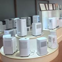 Déshumidificateur portable mini haute efficacité personnalisable avec télécommande, capacité de 10 pintes