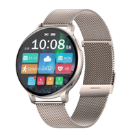 Reloj inteligente S53 de lujo, pantalla táctil completa de 1,39 pulgadas, reloj inteligente de moda para mujer, rastreador de actividad física IP68, reloj inteligente resistente al agua para mujer
