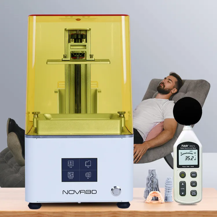 Schmuck 3D-Druckermaschine für professionelle Zahn-Schmuck Kristall UV-Lichtquelle NOVA3D BENE5 Drucker verwendet