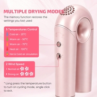 Sèche-cheveux pliable à haute vitesse, ionique négatif, de haute qualité, électrique, portable, professionnel, avec diffuseur