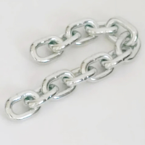 Galvanizado Black Alloy Steel Mining Round-<span class=keywords><strong>Link</strong></span> Chains para Overhead Lifting Transportation Estrutura soldada Função de transmissão - Product Image 4