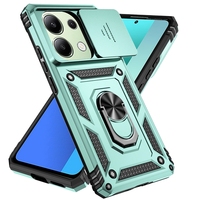 Porte-anneau de qualité de fenêtre coulissante housse antichoc étui de téléphone portable de luxe pour iPhone 16 15 série Samsung