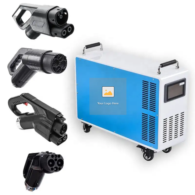 DIBOEV Level 3 Wallbox 30-40KW 3Phase DC CCS GBT EV Charger RFID/WIFI APP Control 220V Input Model V7 4.3-inch LCD