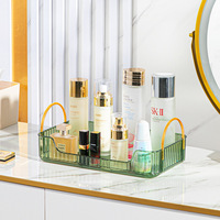 Organisateur de comptoir de salle de bain étagère de comptoir organisateur de soins de la peau porte-parfum pour commode
