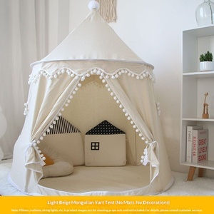 Tente de jeu en tissu pour enfants Princess House Castle, pour les enfants de 3 à 6 ans, jouet d'éveil intérieur - Product Image 2