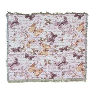 Coperta Jacquard Geometrica Personalizzata, Resistente ed Ecologica, per Tutte le Stagioni, con Nappe, Portatile per Viaggi, Hotel e Uso Domestico - Product Image 4