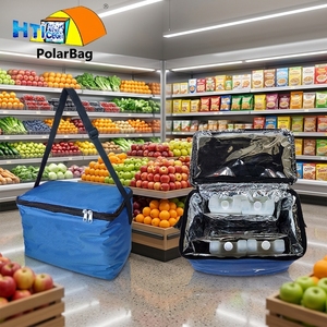 Sac isotherme souple en polyester rembourré Polarbag HT-3018, très vendu, pour le transport alimentaire - Product Image 1