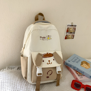 Sac à dos unisexe en nylon, mignon et tendance, pour <span class=keywords><strong>moto</strong></span>, respirant, décontracté, avec bandoulière incurvée, idéal pour étudiant - Nouvelle collection 2024 - Product Image 2