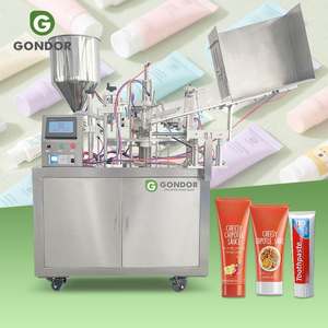 Lamina Plastic Chamber Face Hand Cream Rotary Quick Holder Semi Auto Tube Fill and Seal Machine for Cosmet - Product Image 1