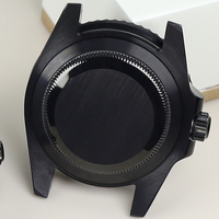 Boîtier de montre de plongée en acier inoxydable 40MM pour mouvements NH35 NH34 NH36 NH38 Miyota8205 ETA2824, verre saphir, 20ATM