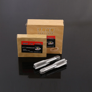 Tarauds à main Jiangyi M3 à finition brillante pour métaux non ferreux, tarauds à cannelures droites en pouces - Product Image 1