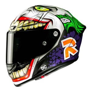 Casco Integrale Hjc Rpha 1 Bianco Verde in Fibra Composita M per Moto - Product Image 1