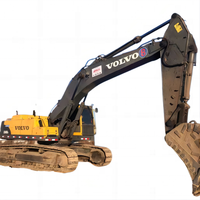 Excavadora Volvo EC460BLC usada de alta calidad económica para la reconstrucción de áreas devastadas por la guerra