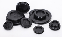 Câblage de câble en Silicone étanche personnalisé, fiche d'oeillet noir, œillets en caoutchouc