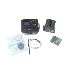 Pastilla de preamplificador de fábrica con ecualizador de 4 bandas y Afinador Cromático para guitarra acústica, ecualizador de PIN de extremo de metal y plástico - Product Image 4