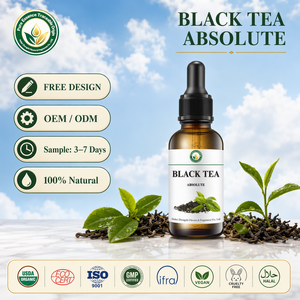 Arômes de relaxation pour l'aromathérapie bien-être, Absolue de thé noir (Camellia Sinensis) 100% pure pour diffuseur SPA - Product Image 2