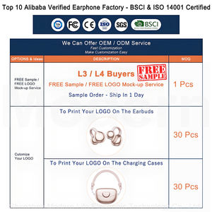 Nouveaux Écouteurs Sportifs M106 V6.0 Personnalisables en Forme de Sac d'Amour avec Cordon, Fixation Clip, Étanche IPX7 et Indicateur LED - Product Image 3