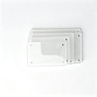 Aimant de réfrigérateur personnalisé en acrylique transparent de 6 à 15 cm, cadre photo magnétique vierge, ornement de réfrigérateur pour la création de cadeaux sur mesure