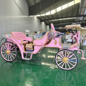 High-quality European Electric Two-<b>row</b> Sightseeing Horseless Carriage for Wedding and Tourism 4-6 Persons Steel Frame - Product Image 4