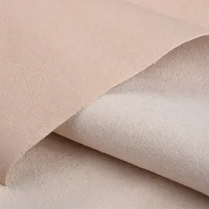 High Quality 0.5-0.7Mm Microfiber Shoe Lining Leather Fabric Microfiber Synthetic Leather Leather Suede Fabric