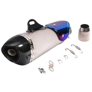 ท่อไอเสียรถจักรยานยนต์ยี่ห้อ Yo Shimura ขนาด 51 มม. รุ่น Universal สำหรับ Hon Da FZ6 R1 ZX6R ZX10 250 Mt15 CBR300 GSXR1000 Nmax Aerox Z400 NINJA250 - Product Image 6