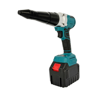 Rivet automatique 20V Lithium-ion Tournevis portable Rivet Écrou sans fil Pistolet à riveter électrique sans balais