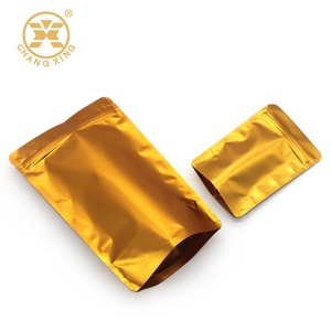 Sachets en aluminium pour emballage de graines alimentaires, imprimés en couleur, avec fermeture éclair, à fond plat, thermoscellables - Product Image 2