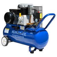 Mini compresseur d'air industriel portable à entraînement par courroie haute pression 220v 145psi pour pistolet à clous