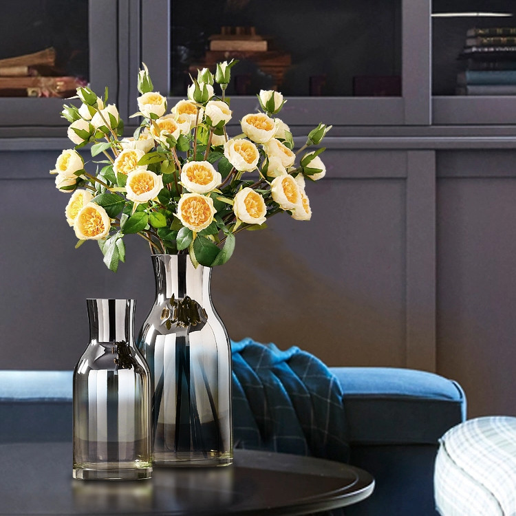 Factory Produced Wholesale Glass Flower Vases for Home Decor
