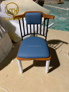 Muebles de <span class=keywords><strong>Hierro</strong></span> Modernos y Clásicos para Restaurantes, Duraderos, para Cafeterías Comerciales, Restaurantes de Barbacoa, con un Estilo Ecológico para Comida Rápida - Product Image 5