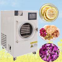 BZ4-6kg Automatische Pomp Vriesdroogapparaat Kleine Mini Huishoudelijke Lyofilisator Vacuümvriesdroger Energiebesparende Machine voor Voedsel, Fruit en Snoep