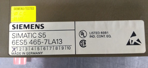 1 Peça Nova Original 6ES5465-7LA13 Simatic S5-LOC3D31 PLC - Product Image 2