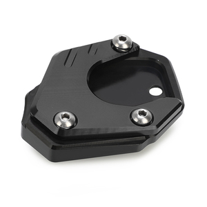 Support d'agrandissement de béquille de moto Support latéral antidérapant Pièce de plaque agrandie pour HONDA XL650V / XL700V Transalp 2000 - <span class=keywords><strong>2013</strong></span> - Product Image 2