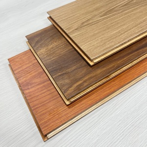 Parquet en bois d'ingénierie multicouche T&G de qualité <span class=keywords><strong>AB</strong></span> traditionnelle à bas prix, 18 mm et 15 mm, en chêne - Product Image 1