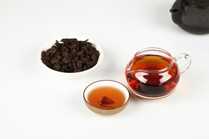 Thé Pu-erh Lao Cha Tou en feuilles, thé Puerh mûr vieilli 2016, bourgeons dorés d'arbres anciens <span class=keywords><strong>du</strong></span> Yunnan, arôme riche, goût onctueux - Product Image 2
