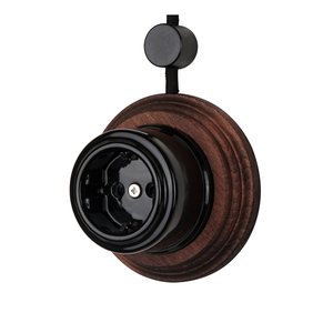 Keruida <span class=keywords><strong>porcelana</strong></span> blanca retro UE enchufe de pared estándar <span class=keywords><strong>vintage</strong></span> cerámica UE <span class=keywords><strong>enchufes</strong></span> 250V 16A - Product Image 4